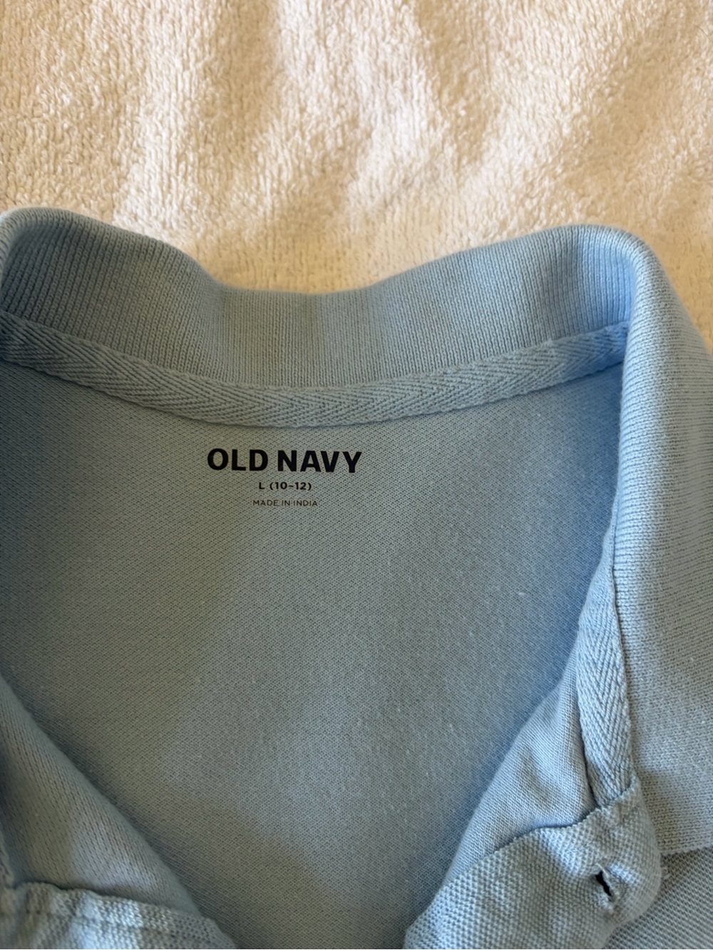 Old Navy Light Blue Kids Polo Shirt